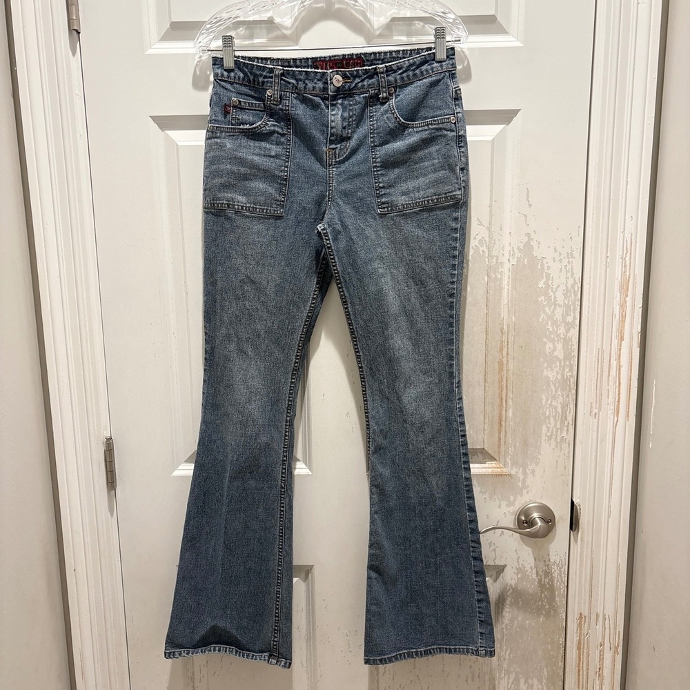 Vintage Y2K YMI UBU Low Rise Flare Jeans Womens Size 9